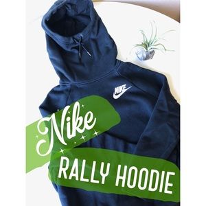 Nike NSW Rally sportswear women’s hoodie XL black